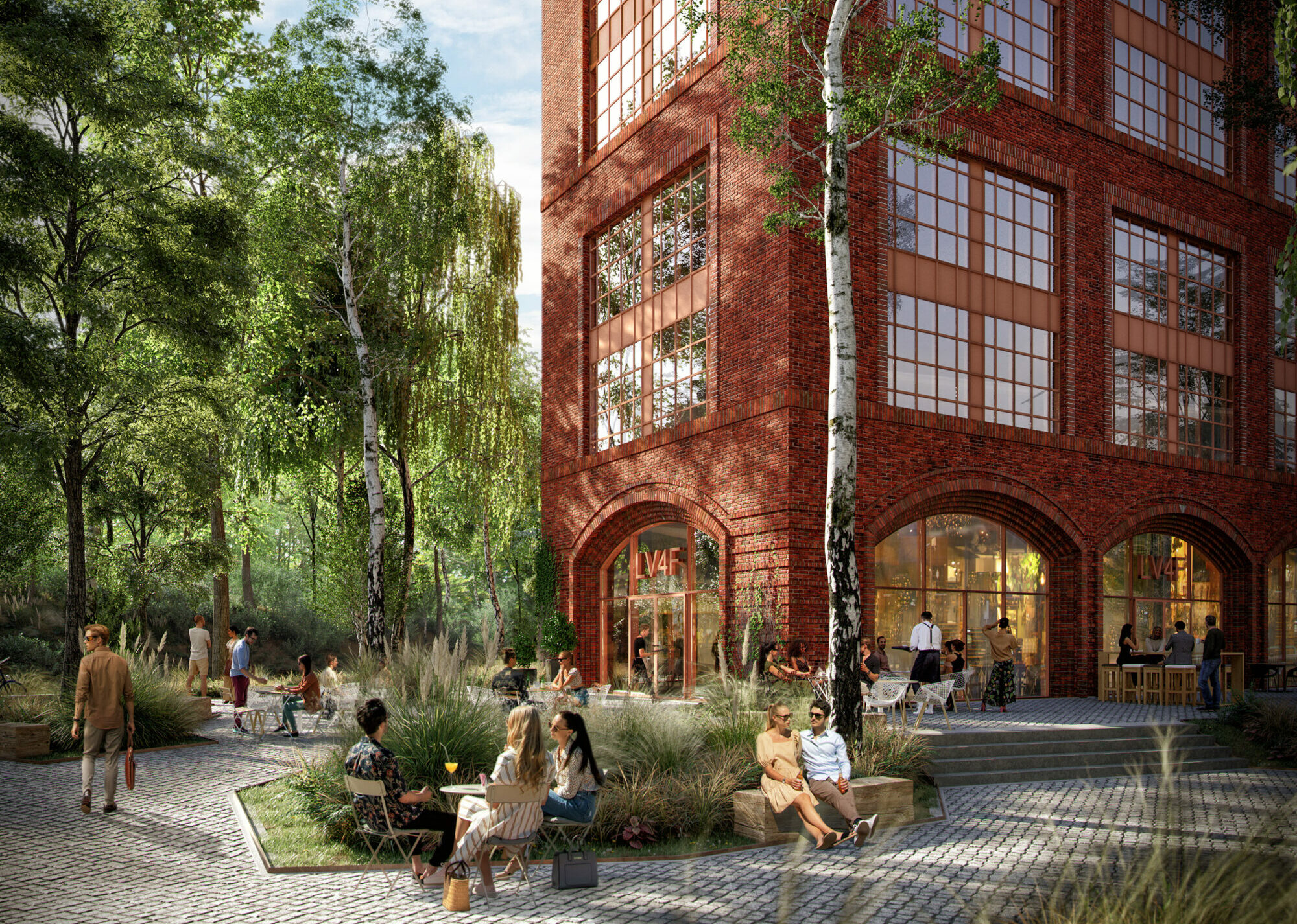 Skisse over Lilleakerveien 4 F. (Foto: LPO arkitekter.)