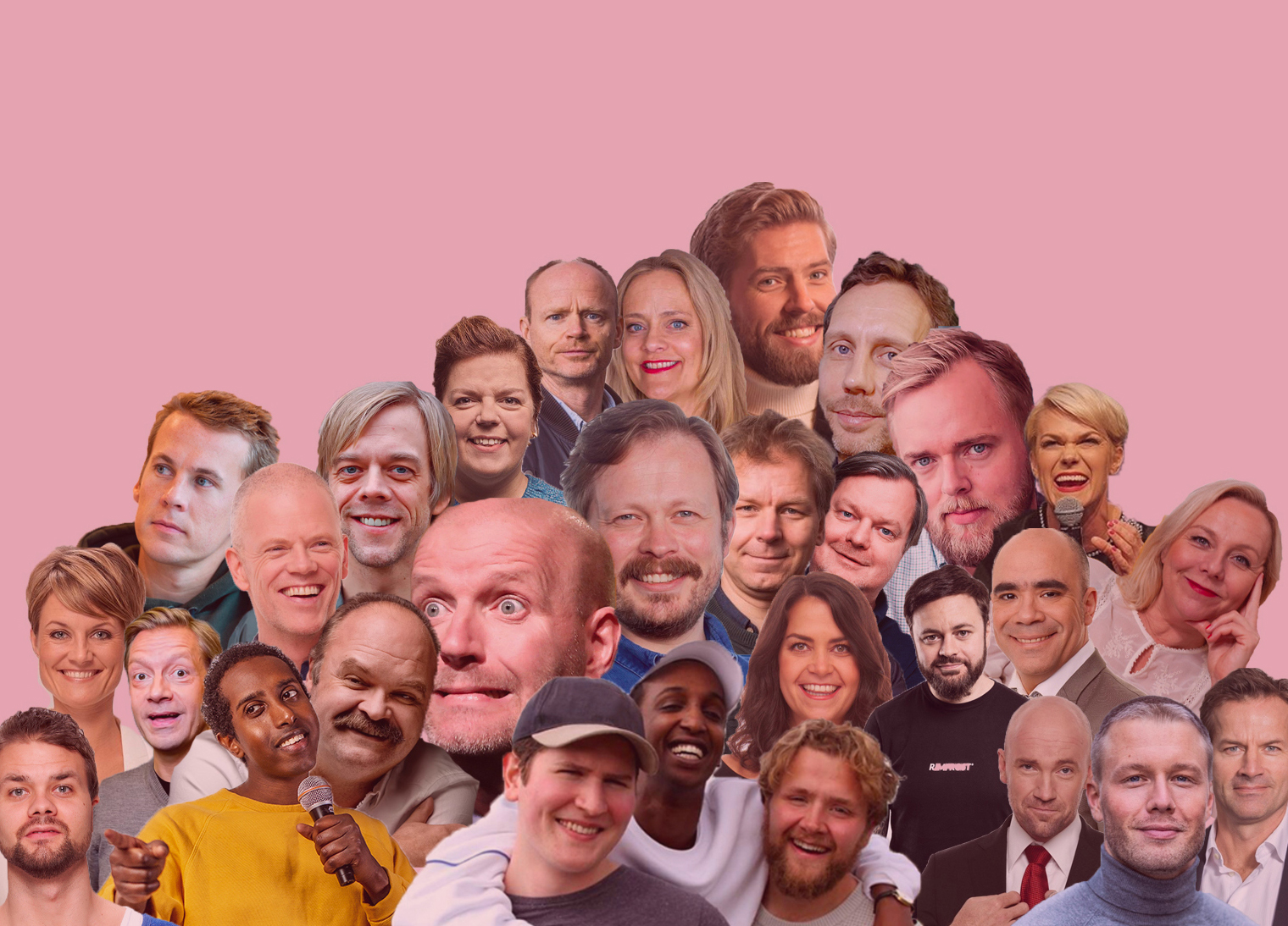 Skattelistene 2022. Så mye tjener komikerne. (Kollasj- Subjekt.) 1 25-18