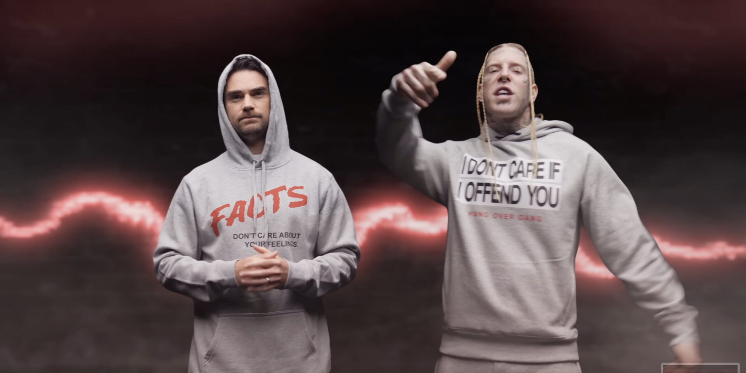 Ben Shapiro og Tom MacDonald, «Facts». (Skjermbilde: Youtube.)