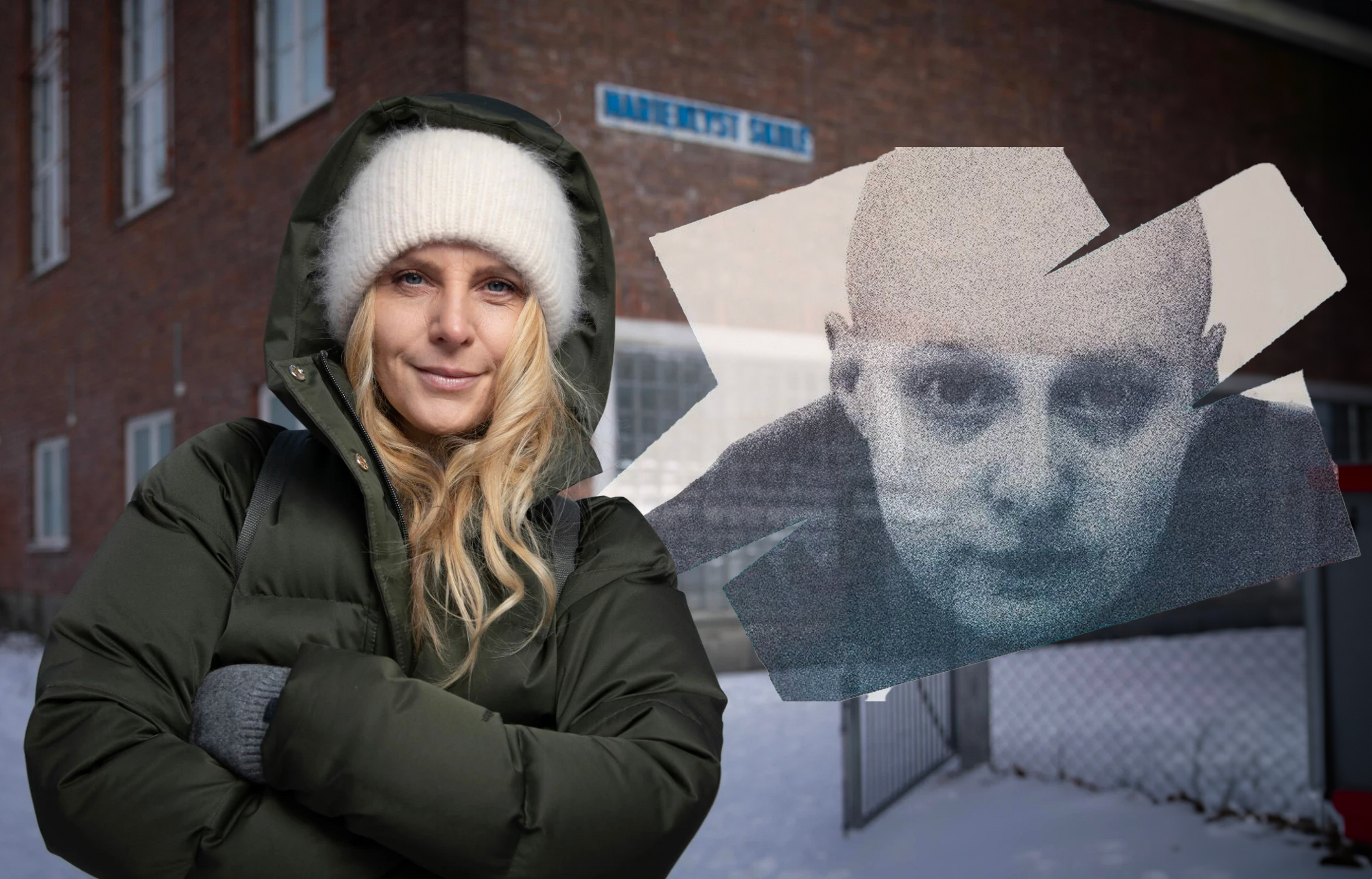 Skaper Trude Lorentzen gjør braksuksess med «Mysteriet Adam» på NRK. (Foto/skjermbilde: NRK. Kollasj: Subjekt.)