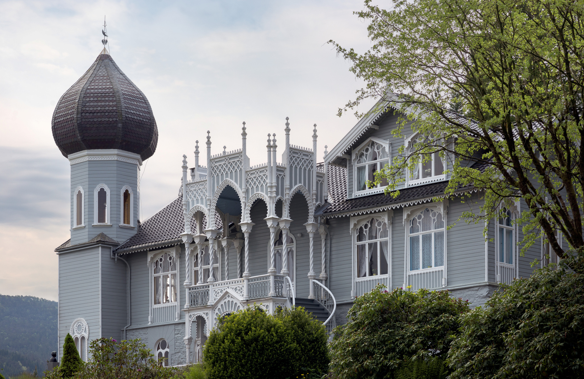 Ole Bull Museum på Lysøen. (Foto: Dag Fosse/Kode.)