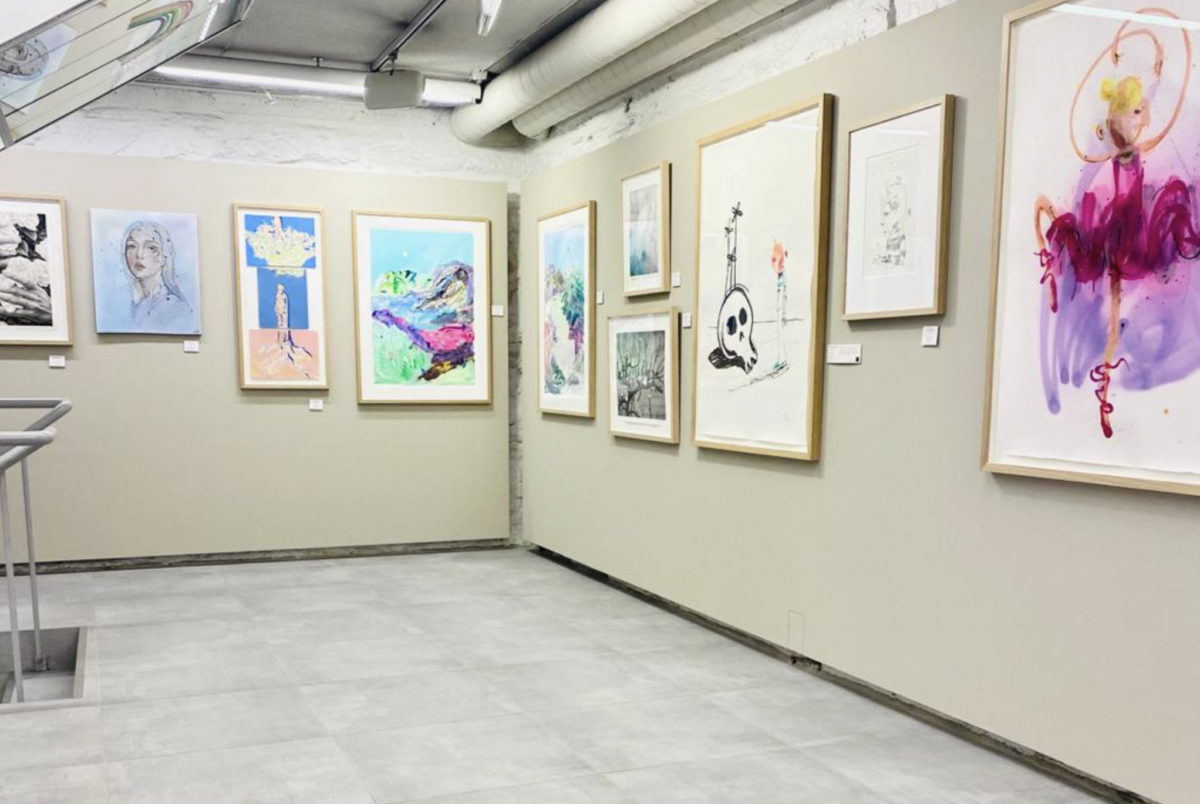 Samlingsutstilling på Galleri Geo. (Foto: Presse.)