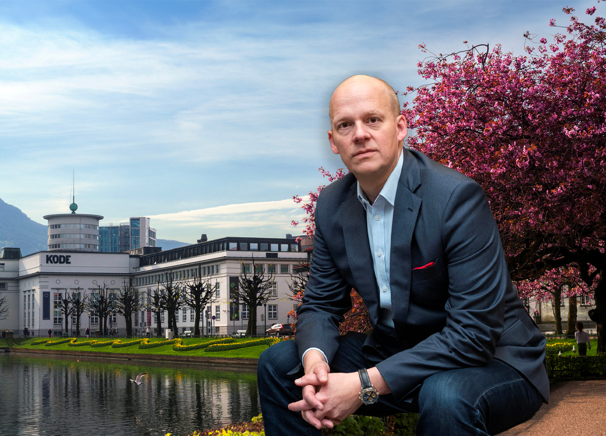 Direktør ved Kode, Petter Snare. (Foto: Dag Fosse/Kode. Kollasj: Subjekt.) 1 25:18