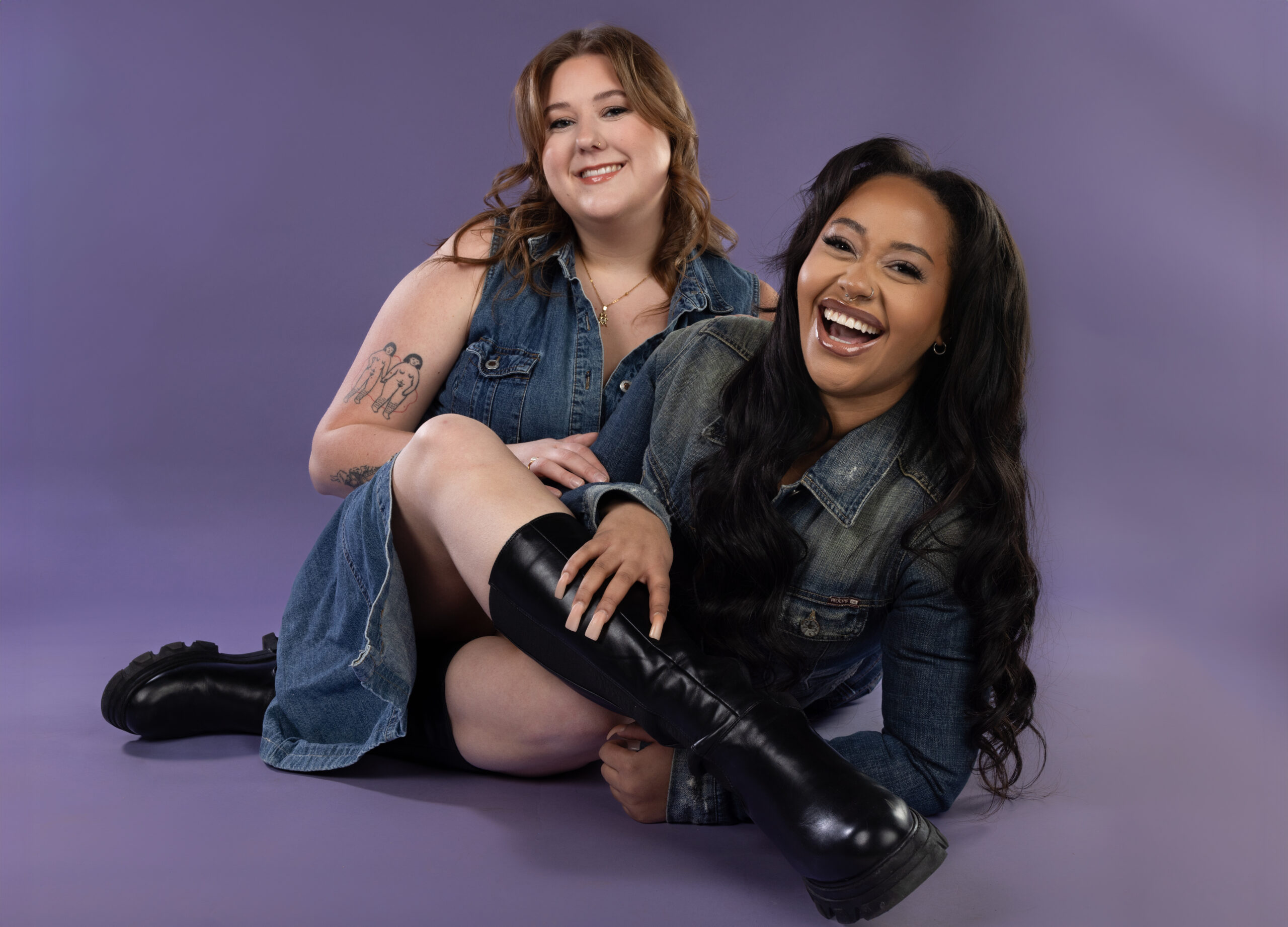 Fetisha Williams (foran) skal lage et nytt studioprogram for VGTV sammen med komiker Martha Leivestad. (Foto: Markus Indrebø-Langlo/VG/NTB).