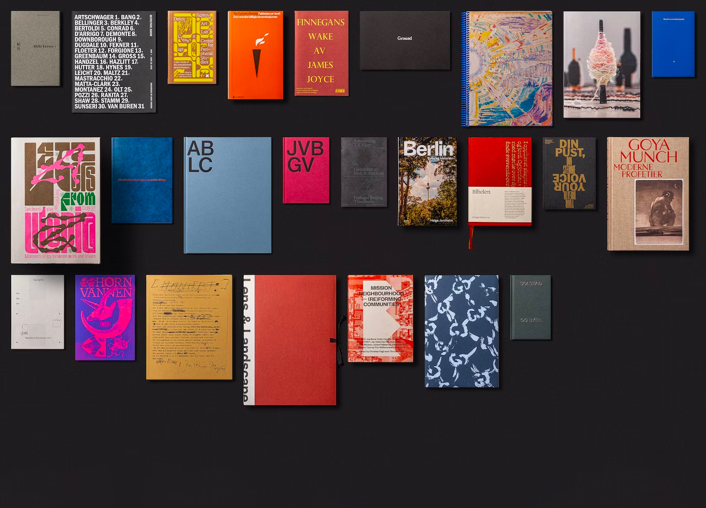 Grafill har kåret årets vakreste bøker 2023 og 2024 (Foto: Jørn Aagaard.)