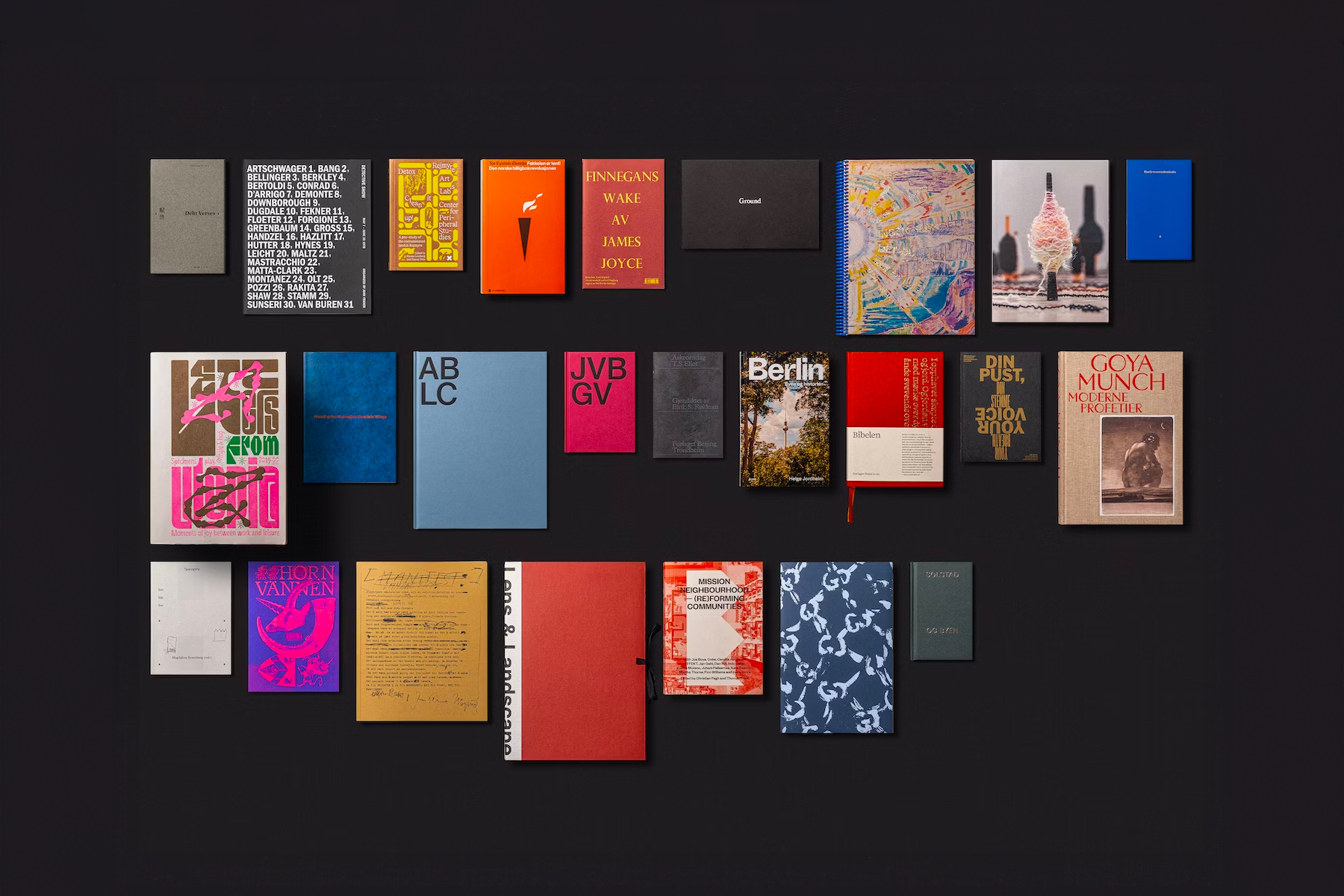 Grafill har kåret årets vakreste bøker 2023 og 2024 (Foto: Jørn Aagaard.)