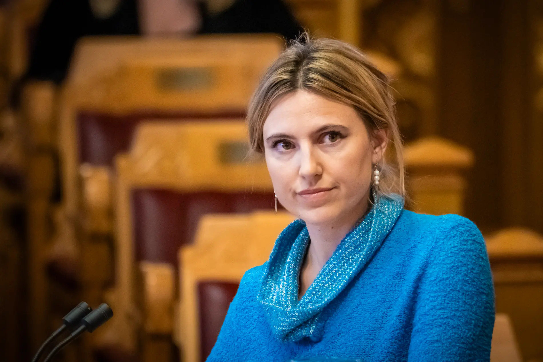 Sofie Marhaug Rødt regjeringen utenriksminister Espen Barth Eide Julian Assange journalistikk spionasje