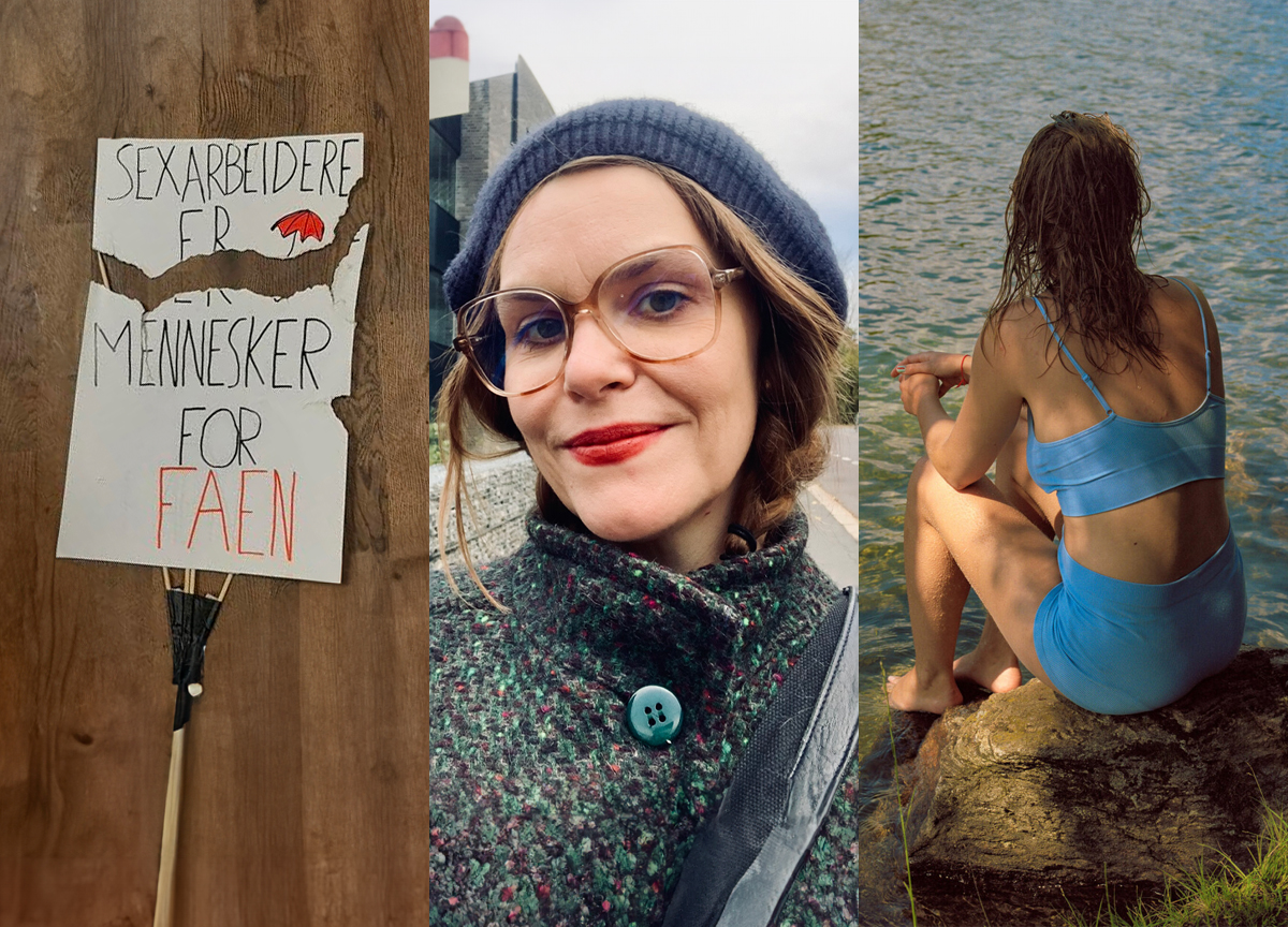 Fotograf Iselin Kristiansen kaster seg inn i kvinnebevegelsens splittede syn på sexarbeid. (Foto: Emma Teigland, Iselin Kristiansen.)