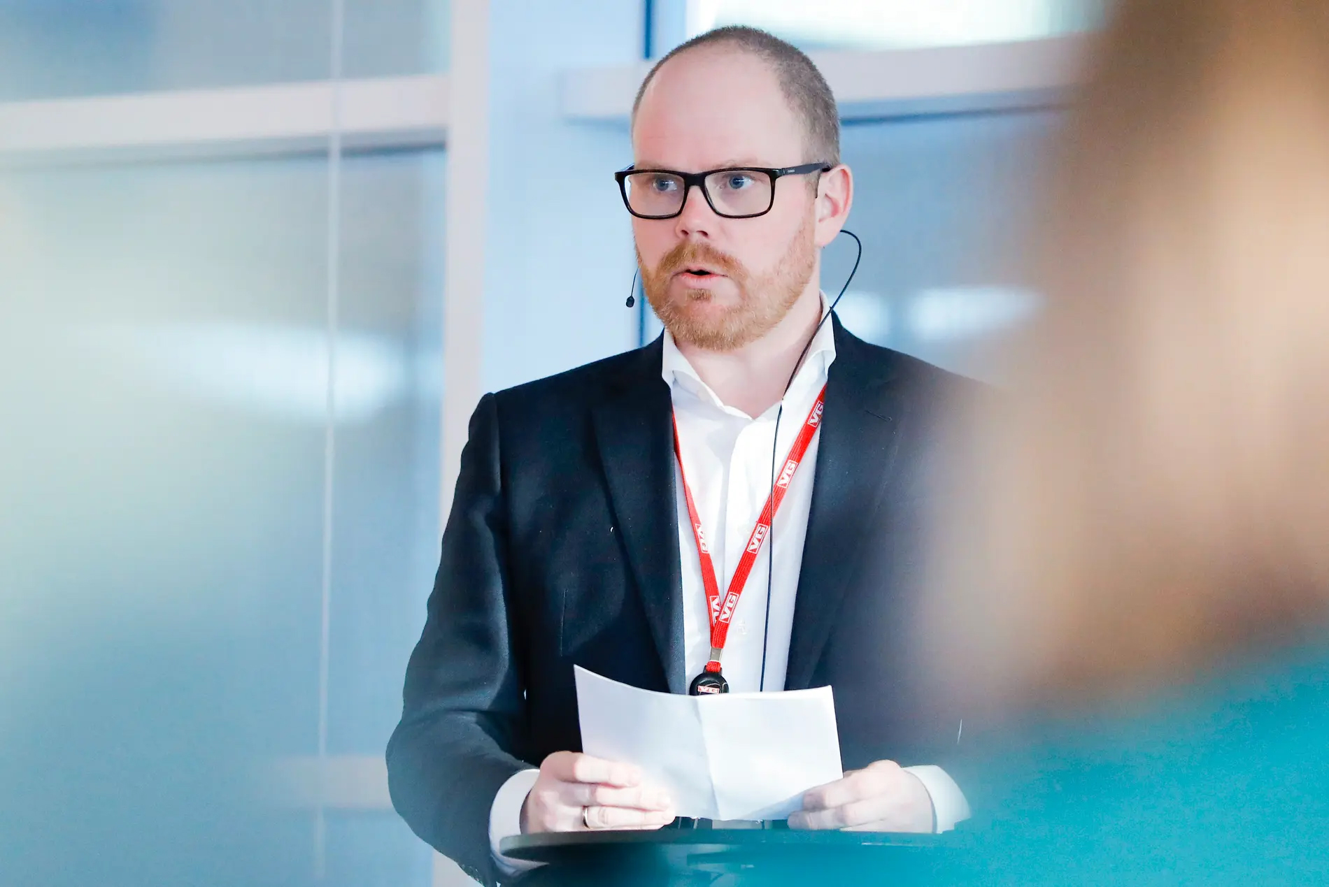 Sjefredaktør i VG, Gard Steiro. (Foto: Fredrik Hagen/NTB.)