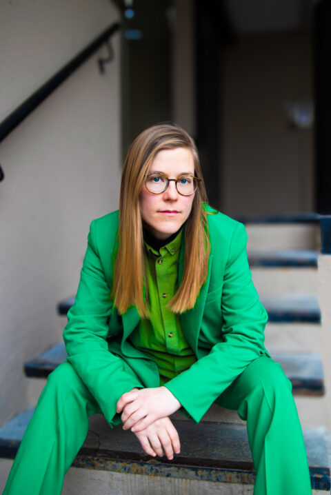 Regissør Johanna Pyykkö debuterer med «Min fantastiske fremmede». Pyykkö. (Foto: Linn de Lange.)