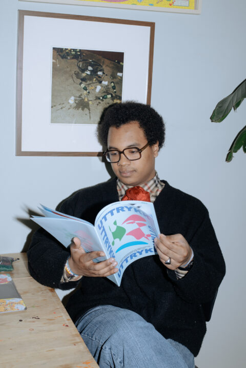 Sindre Lundstrøm for Subjekt. (Foto: Ole Erik Løvold.)