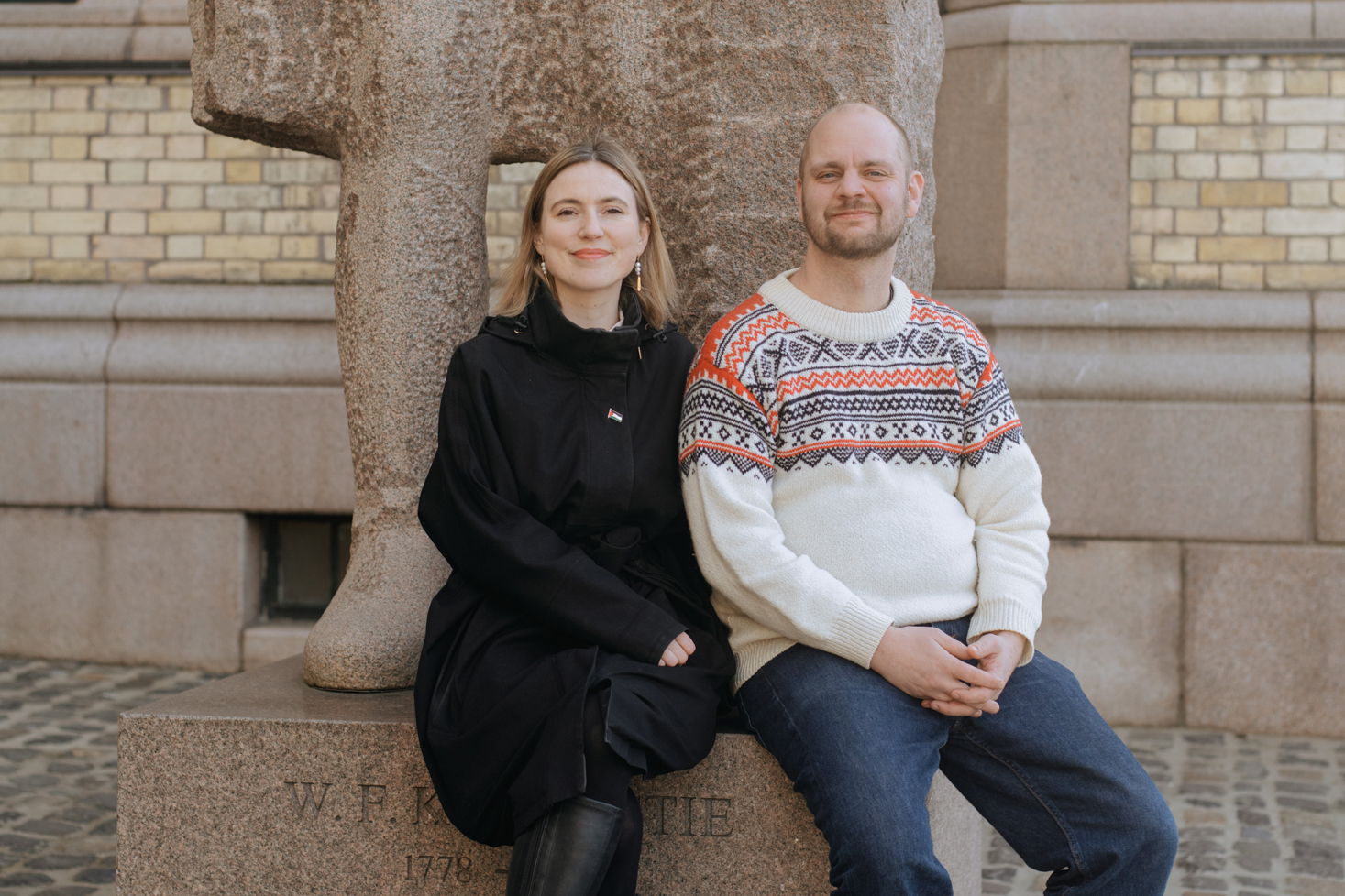 Sofie Marhaug og Mímir Kristjánsson. (Foto- Ole Erik Løvold.) 2 2-3