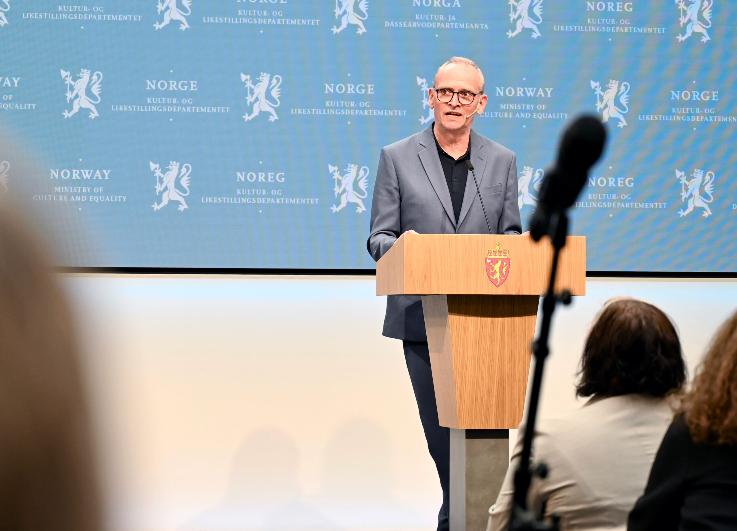 Leder i Mannsutvalget, Claus Moxnes Jervell. (Foto: Geir Bergersen Huse.)