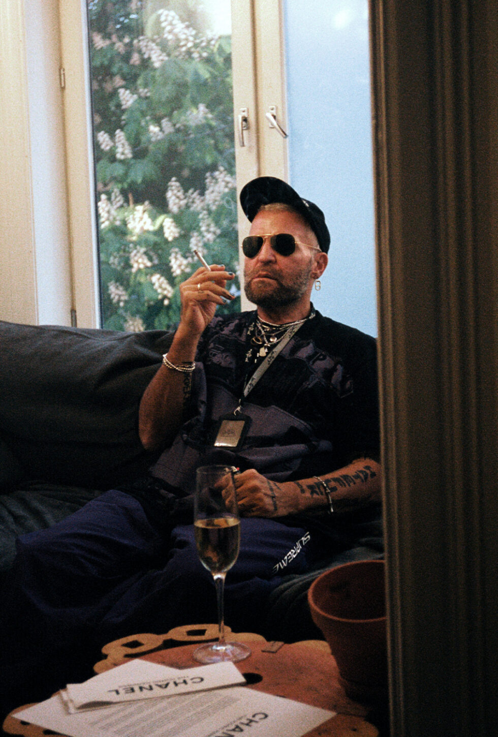 Bjarne Melgaard åpner nettbutikk. (Foto: Sebastian M. Kvaleng.)