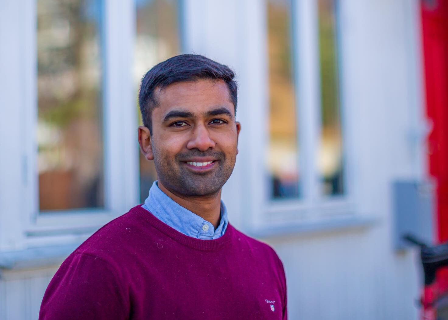 SV-politiker Robin Hansson fra Kristiansand. (Foto: Sigve Mathisen.)