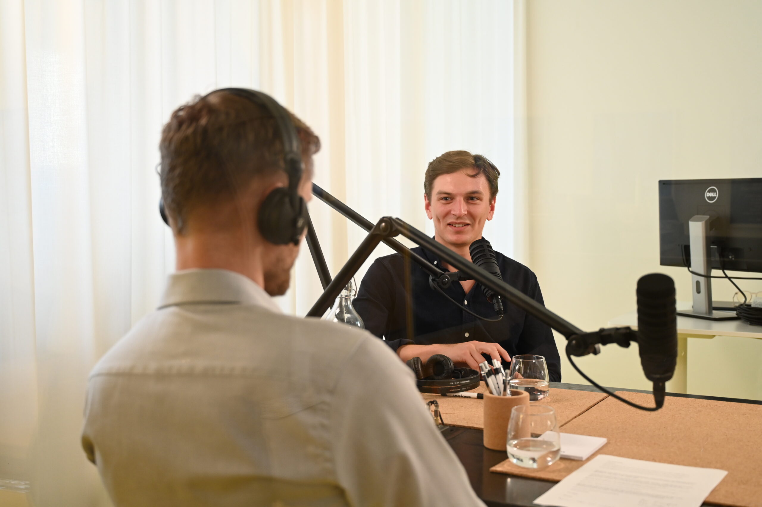 Ola Svenneby hos Tandes tenketank. (Foto: Aksel Kloster.)