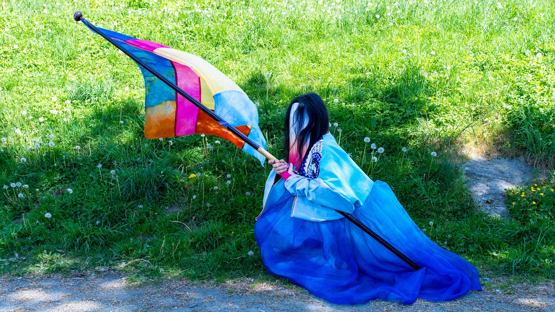 Kiyoshi Yamamoto er årets kunstner ved Øyafestivalen. (Foto: Nayara Leite/Munchmuseet.)