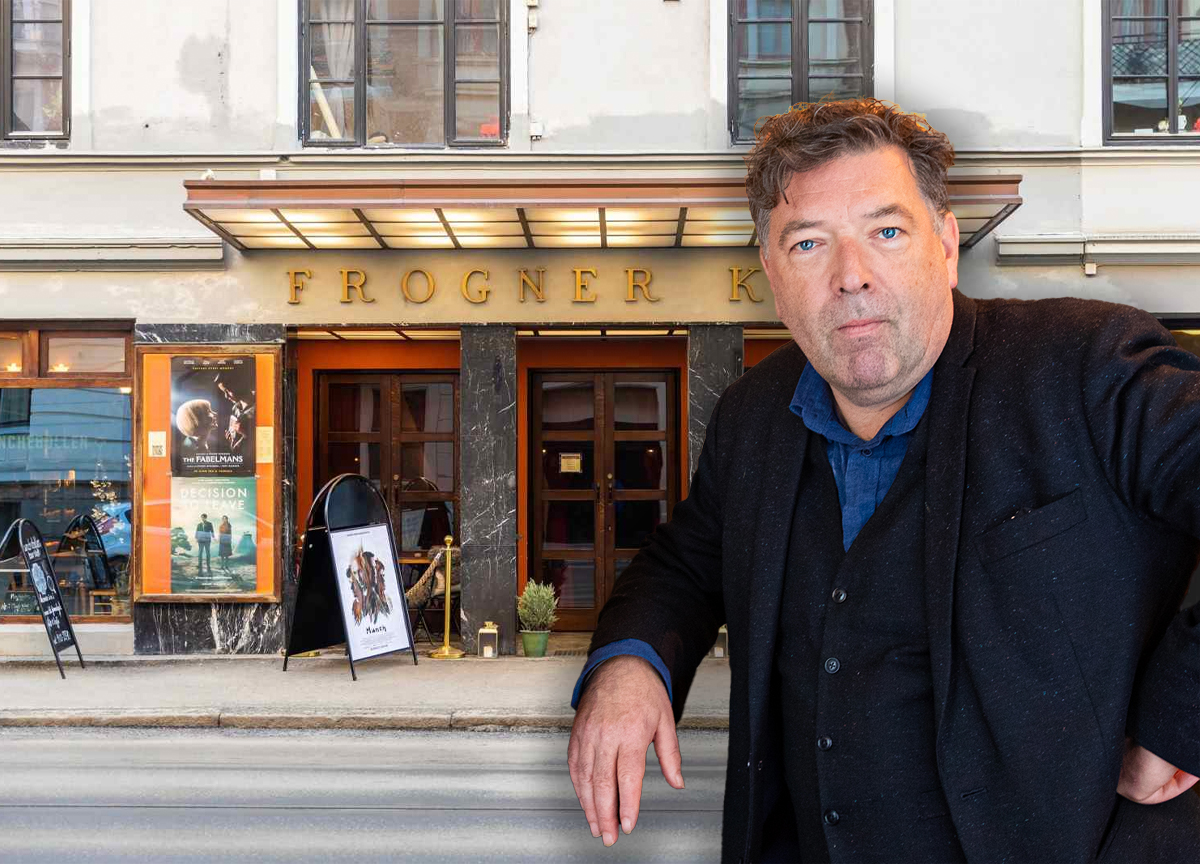 Frogner kino og eier Jan Vardøen. (Foto: Finn, Linn de Lange. Kollasj: Subjekt.) 1 25:18