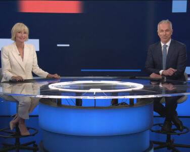 Ny visuell profil hos Dagsrevyen setter sinnet i kok. (Foto: Presse.)