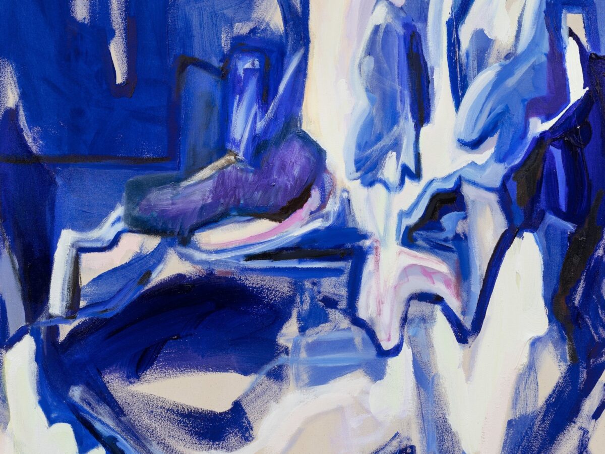 Trude Bredholt utforsker akryl i ny utstilling ved galleri Duer. (Foto: Presse.)