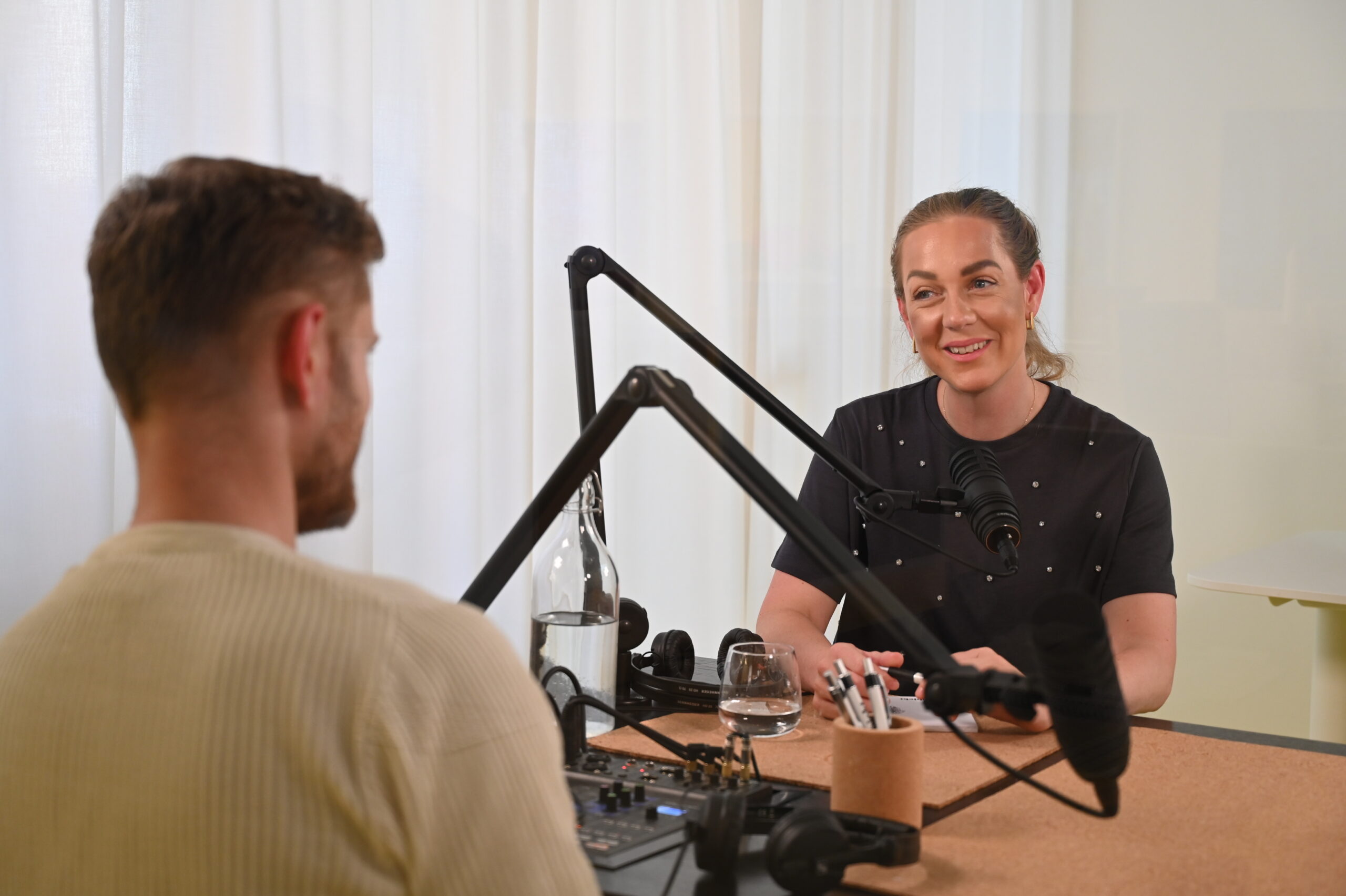 Sunniva Rose hos Tandes tenketank. (Foto: Aksel Kloster.)