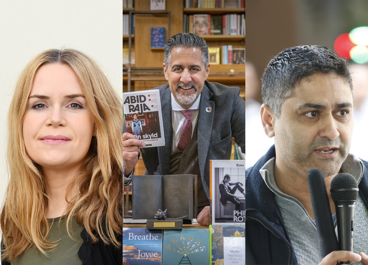 Shakeel Rehman, Abid Raja, Linda Noor. (Foto NTB, Subjekt. Kollasj- Subjekt.) 1 25-18