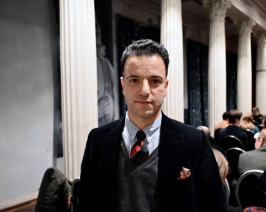 Saher Sourouri fra Arkitekturopprøret. (Foto: Peter-André Hegg.)