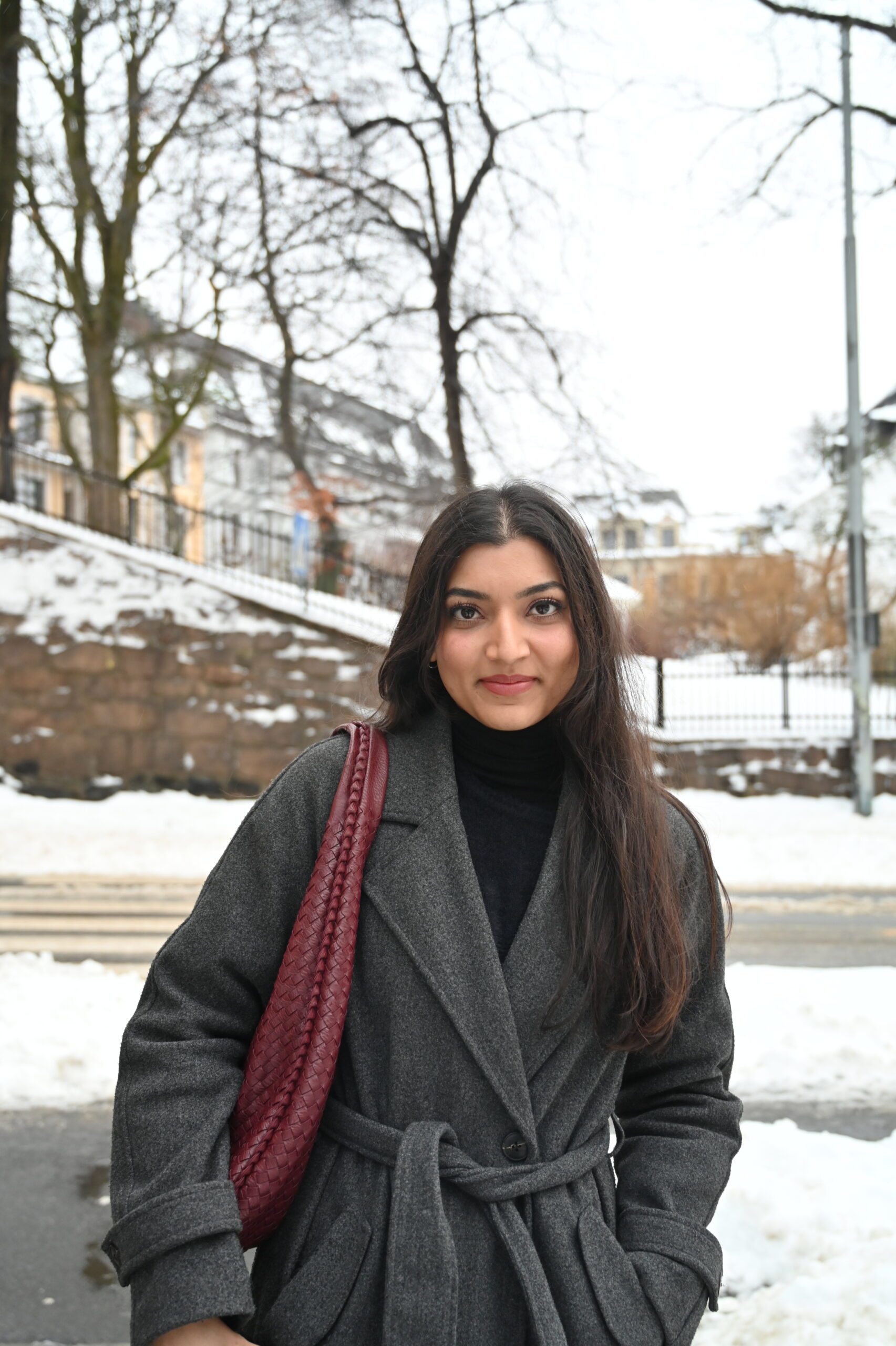 Sarah Zahid foran Åpent Bakeri på Frogner. (Foto: Oda Sofie Gallefoss.)