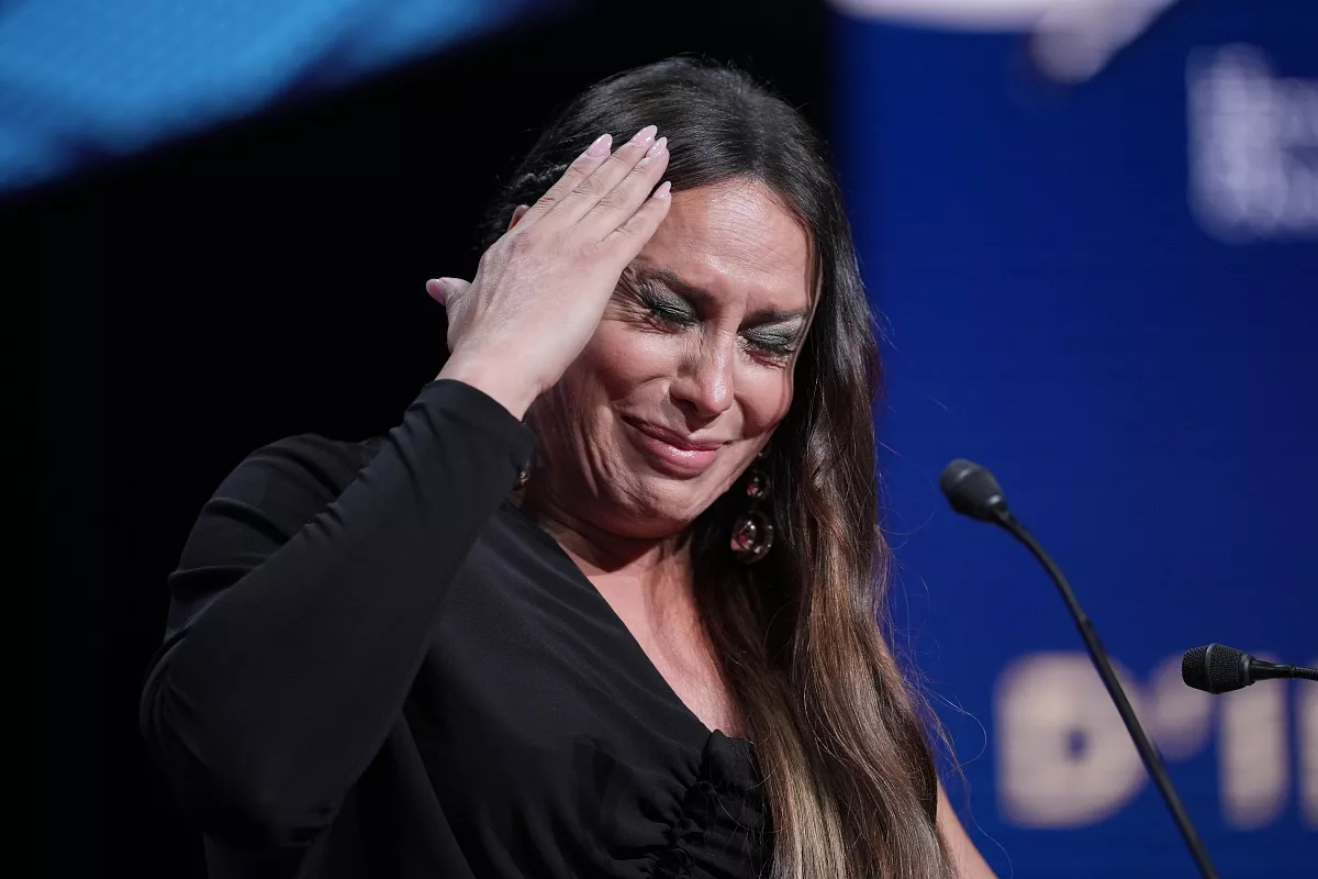 Gascon brast i gråt da hun vant prisen som Beste skuespiller i Cannes. Nå kan hun gjenta bragden i Hollywood. (Foto: AP.)