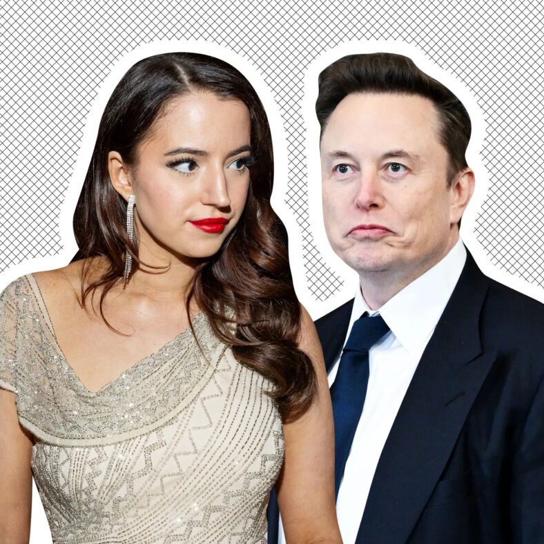 Ashley St. Clair (26) er konservativ, forfatter, influenser, våpenglad og angivelig moren til Elon Musks (53) 13. barn. (Foto: The Cut.)