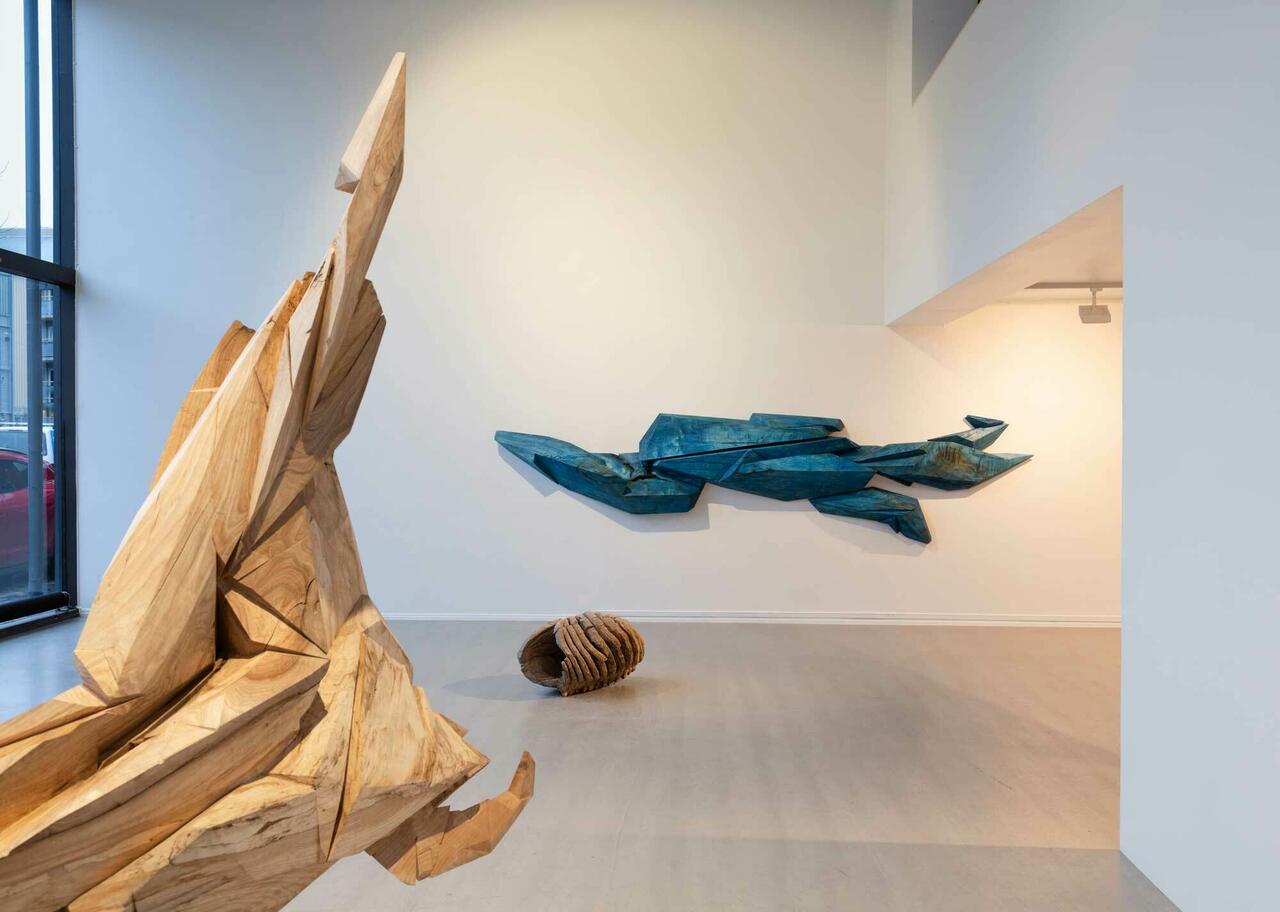 «Gull og tause skoger», Øystein Pålsønn Lønvik, Trøndelag senter for samtidskunst. (Foto: Presse.)