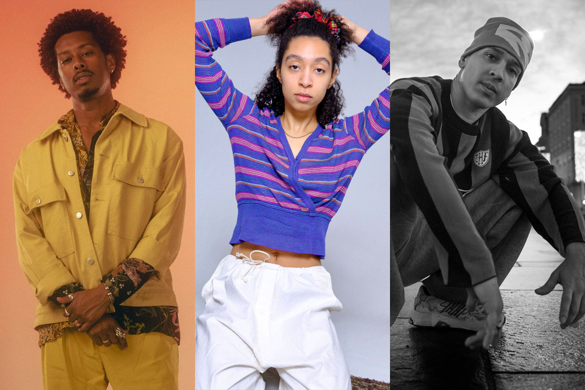 Gutu Abera, Shikoswe og Lester Castro er blant kunstnerne som kan vinne den første Puffprisen. (Foto: Presse. Kollasj: Subjekt.)