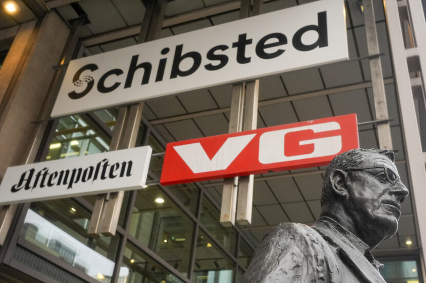 Oslo 20250122. Schibsted skal kutte rundt 350 årsverk i år. (Foto: Terje Pedersen/NTB.) aviser avis vg schibsted aftenposten tv 2 nrk dagbladet