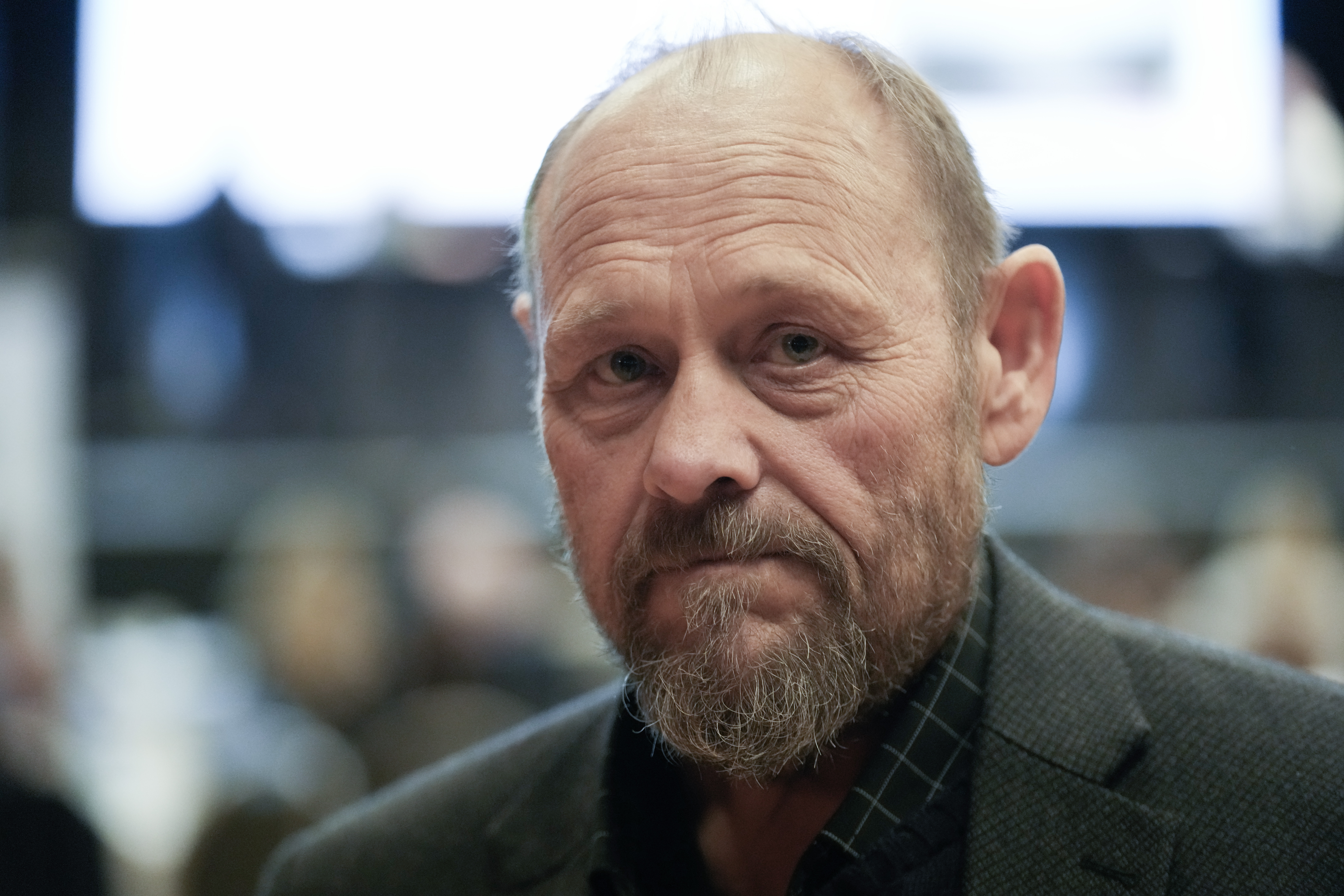 Redaktør i Se og hør, Ulf André Andersen, er nominert til Årets redaktør. Her på Redaktørforeningens høstmøte. (Foto: Terje Bendiksby/NTB.)