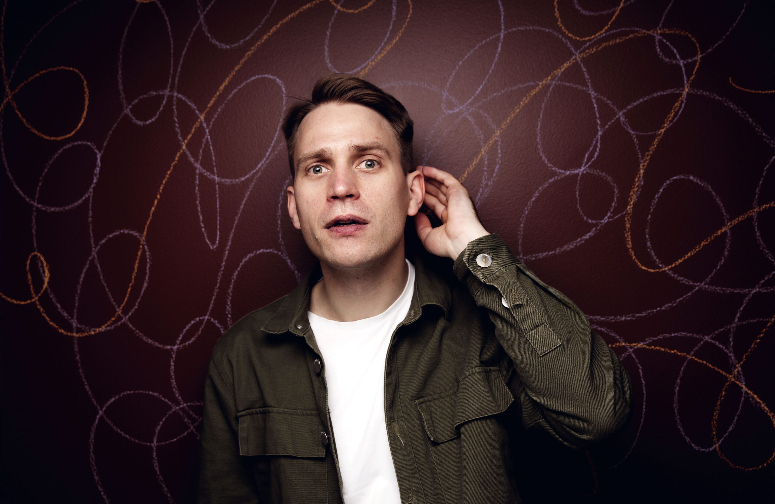 Forfatteren Håkon Marcus står bak "Villdyr", der andre bok utkommer snart. (Foto: Agnete Brun/Aschehoug/NTB.)