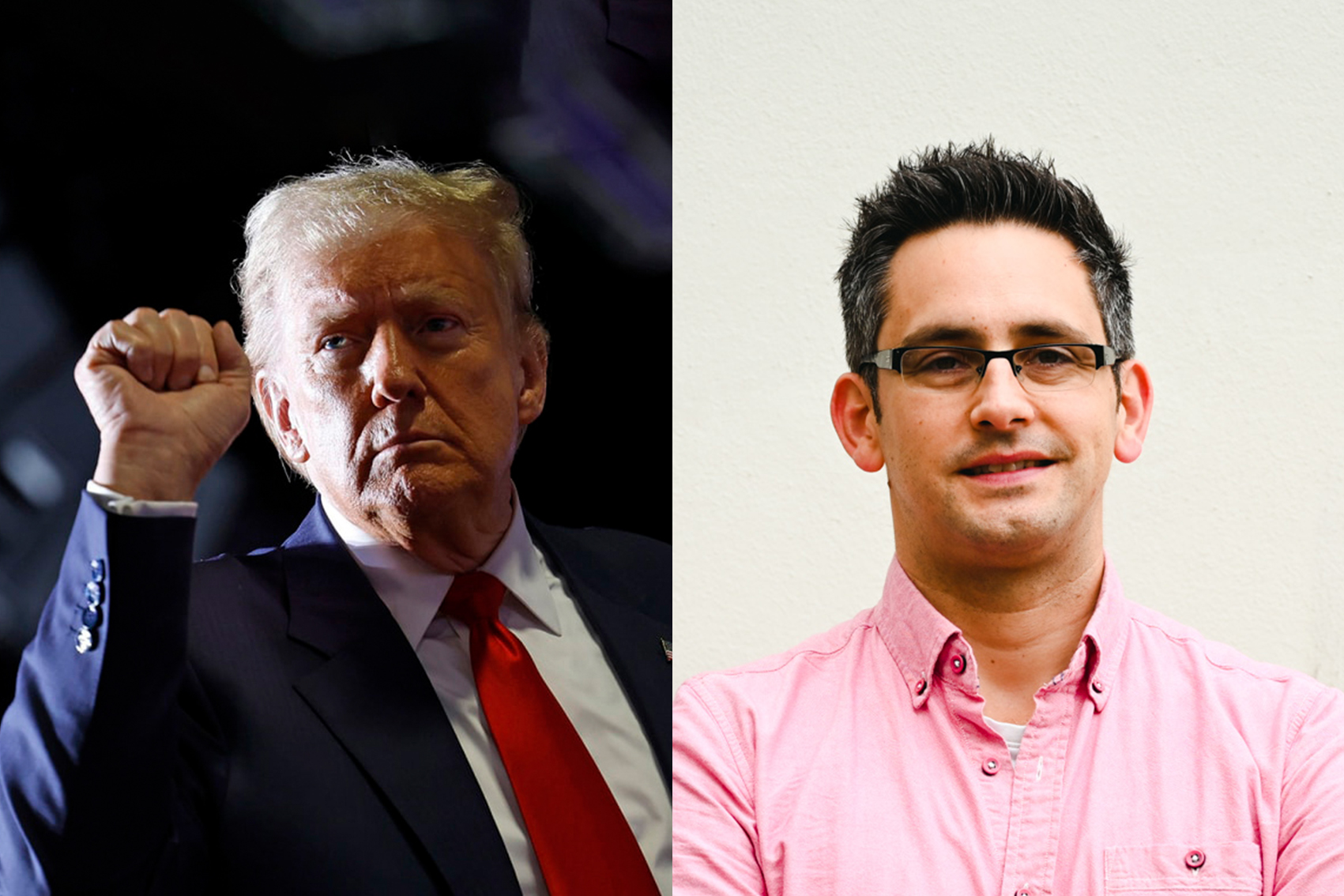 I sitt forsøk på faktasjekk av meg, renvasker Gooding Trumps politikk. Men han tar selv feil på flere punkter, skriver Thomas Seltzer. (Foto: NTB/Subjekt.)