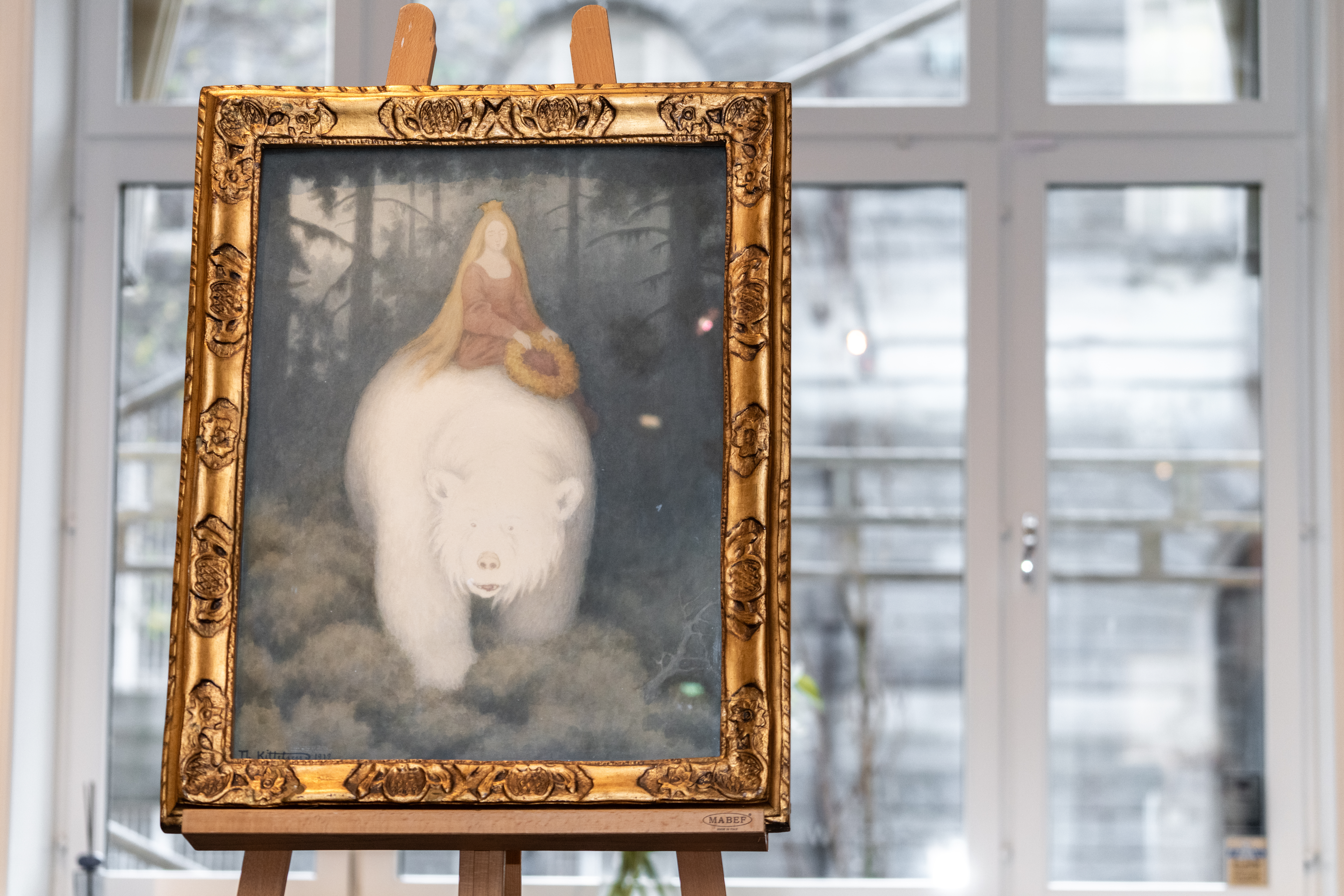 Nasjonalmuseet håpet å få Theodor Kittelsens «Kvitebjørn kong Valemon» i gave. Det får de ikke. (Foto: Thomas Fure/NTB.)